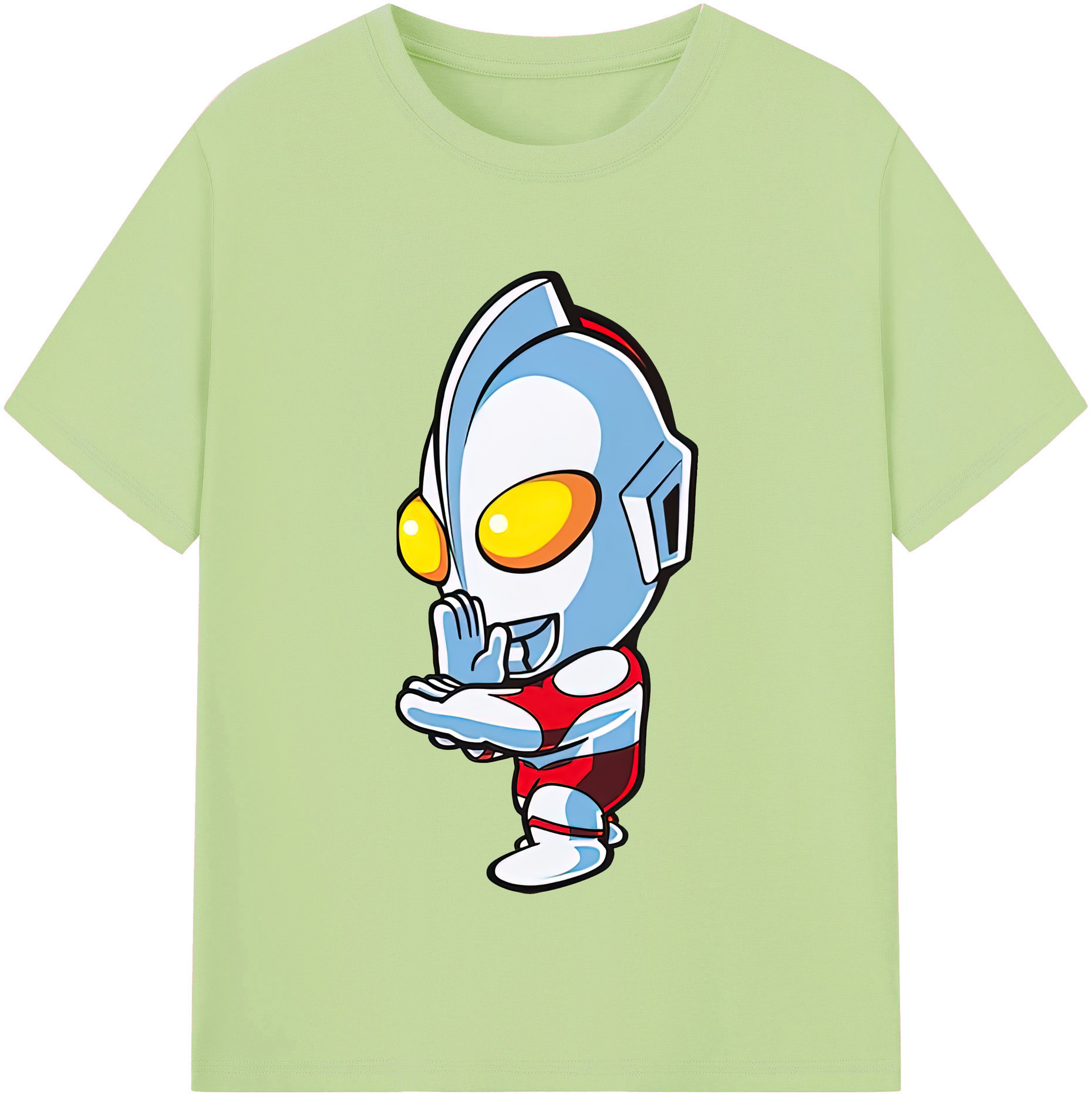 （画像用） ウルトラマン Ultraman 綿100％半袖Tシャツ（フロントプリント）